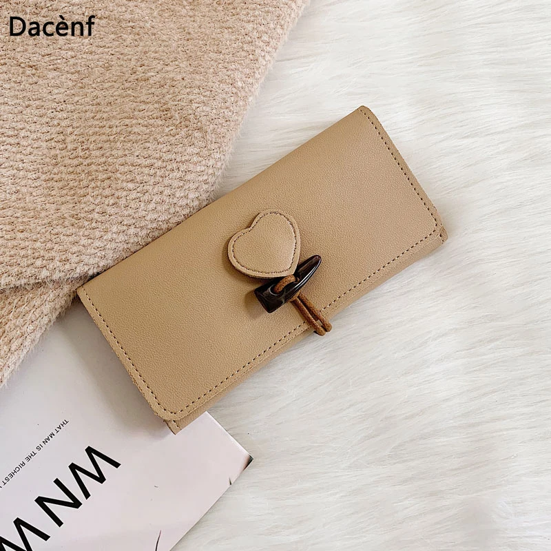 Women Heart Wallets PU Leather 2020 Spring Lady long Wallets Female Lady Solid 5 Color Cover Purses for Fashion Women
Women Heart Wallets PU Leather 2020 Spring Lady long Wallets Female Lady Solid 5 Color Cover Purses for Fashion Women