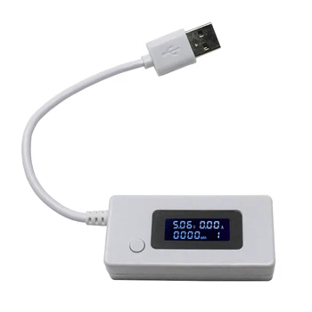 Phone USB Tester Capacity Current Voltage Meter Mobile Power Charger LCD Display Volt Ampere Monitor
Phone USB Tester Capacity Current Voltage Meter Mobile Power Charger LCD Display Volt Ampere Monitor
