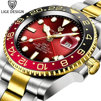 2020 New LIGE New Mens Watches word-Shaped Pointer Fashion High-end Mechanical Watch Men 316L Steel 100M Waterproof Sport Watch
2020 New LIGE New Mens Watches word-Shaped Pointer Fashion High-end Mechanical Watch Men 316L Steel 100M Waterproof Sport Watch