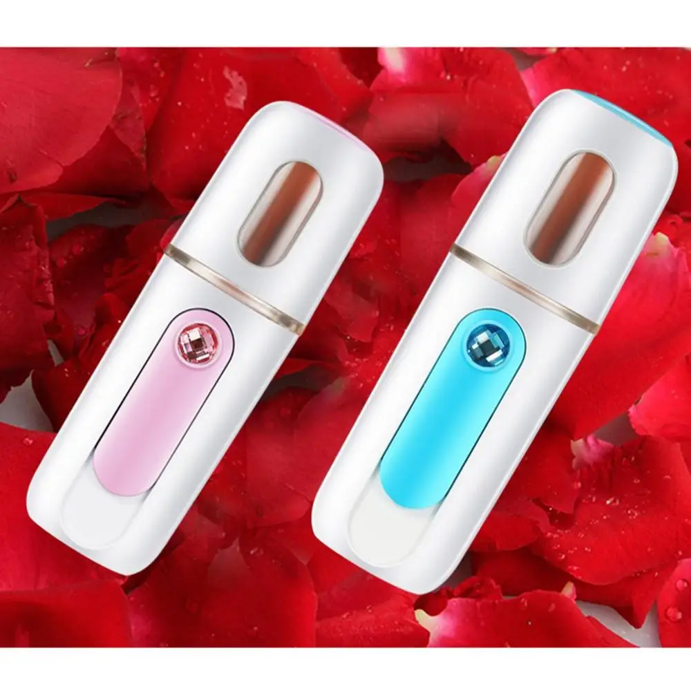 Portable USB Nano Mist Sprayer Facial Nebulizer Steamer Moisturizing Skin Care Mini 20ml Face Spray Beauty Instruments
Portable USB Nano Mist Sprayer Facial Nebulizer Steamer Moisturizing Skin Care Mini 20ml Face Spray Beauty Instruments