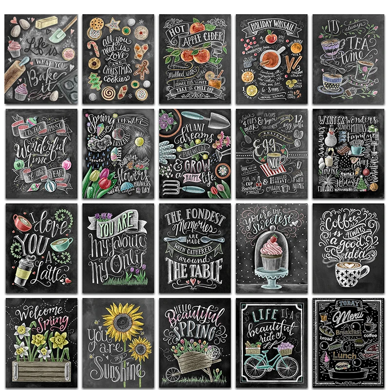 Full Square and Round Drill 5D DIY Diamond Painting Black board word 3D Embroidery Cross Stitch 5D Home Decor Gift
Full Square and Round Drill 5D DIY Diamond Painting Black board word 3D Embroidery Cross Stitch 5D Home Decor Gift