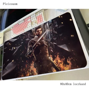 Deus Ex mousepad 80X40CM gaming mouse pad gamer mat High quality game computer desk padmouse keyboard big large play mats
Deus Ex mousepad 80X40CM gaming mouse pad gamer mat High quality game computer desk padmouse keyboard big large play mats
