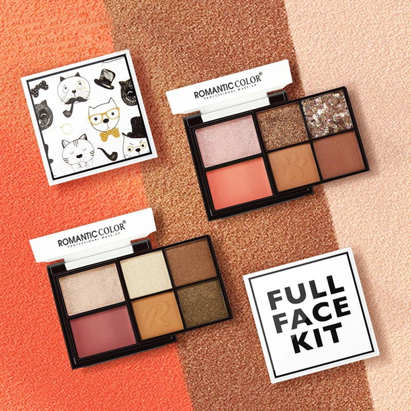 Eyeshadow Palette MakeUp 4 Colors Eyeshadow+2 Color Blush Glitter Eye Shadow Double Layer Make Up Long Lasting Waterproof Natura
Eyeshadow Palette MakeUp 4 Colors Eyeshadow+2 Color Blush Glitter Eye Shadow Double Layer Make Up Long Lasting Waterproof Natura