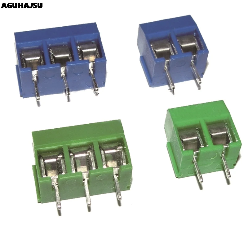 20 шт. KF301-2P/KF301-3P KF301-5.0-2P KF301 5 08 мм штекер-в винтовой разъем | Электронные компоненты