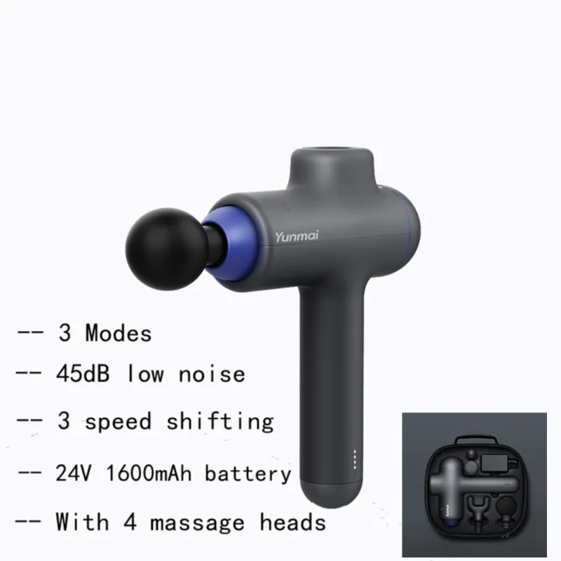 Yunmai Muscle Massage Pistol Deep Tissue Massage Therapy Muscle Pain After Workout Exercise Slimming Fitness Relief
Yunmai Muscle Massage Pistol Deep Tissue Massage Therapy Muscle Pain After Workout Exercise Slimming Fitness Relief