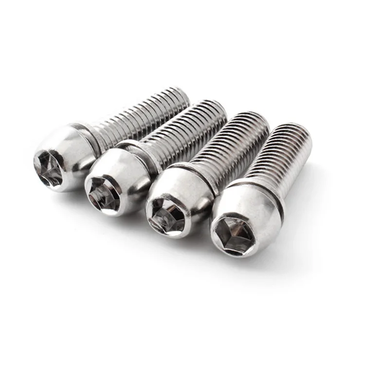 MUQZI 4PCS Bike Locked Screws Bolts Cycling M7 Bicycle Derailleur Trigger Shifters Locking Screws Bike Shift Accessories Screw