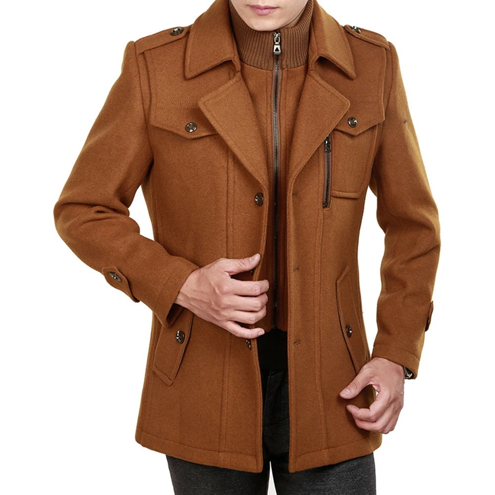 New Autumn And Winter Men's Woolen Coat Warm Men's Double Collar Plus Size M-XXXL Overcoat Jacket
New Autumn And Winter Men's Woolen Coat Warm Men's Double Collar Plus Size M-XXXL Overcoat Jacket