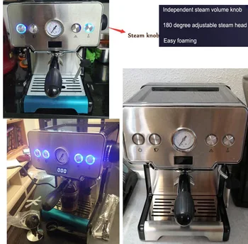 Household Semi-automatic Espresso Coffee Maker Machine 15Bar Cappuccino Latte Milk Foam Coffee Maker 220V For Cafe Shop
Household Semi-automatic Espresso Coffee Maker Machine 15Bar Cappuccino Latte Milk Foam Coffee Maker 220V For Cafe Shop