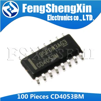 100pcs/lot CD4053BM CD4053 HEF4053BT SOP-16 CD4053BM96 CMOS Analog Multiplexers/Demultiplexers with Logic Level Conversion IC
100pcs/lot CD4053BM CD4053 HEF4053BT SOP-16 CD4053BM96 CMOS Analog Multiplexers/Demultiplexers with Logic Level Conversion IC