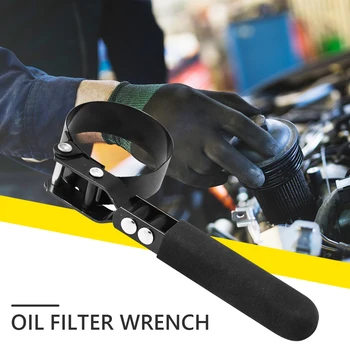 Adjustable Oil Filter Wrench Remover Steel Band 57-70mm Easily Installation Tool with Swivel Handle Personal Car Elements
Adjustable Oil Filter Wrench Remover Steel Band 57-70mm Easily Installation Tool with Swivel Handle Personal Car Elements