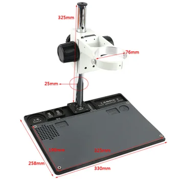 Agnicy Multifunctional High Temperature Resistant Aluminum Alloy Maintenance Platform Microscope Adjustment Bracket 76mm 
Agnicy Multifunctional High Temperature Resistant Aluminum Alloy Maintenance Platform Microscope Adjustment Bracket 76mm