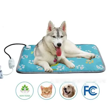 Pet Heating Pad Waterproof Safety Electric Heated Dog Bed Warming Mat Adjustable 
Pet Heating Pad Waterproof Safety Electric Heated Dog Bed Warming Mat Adjustable