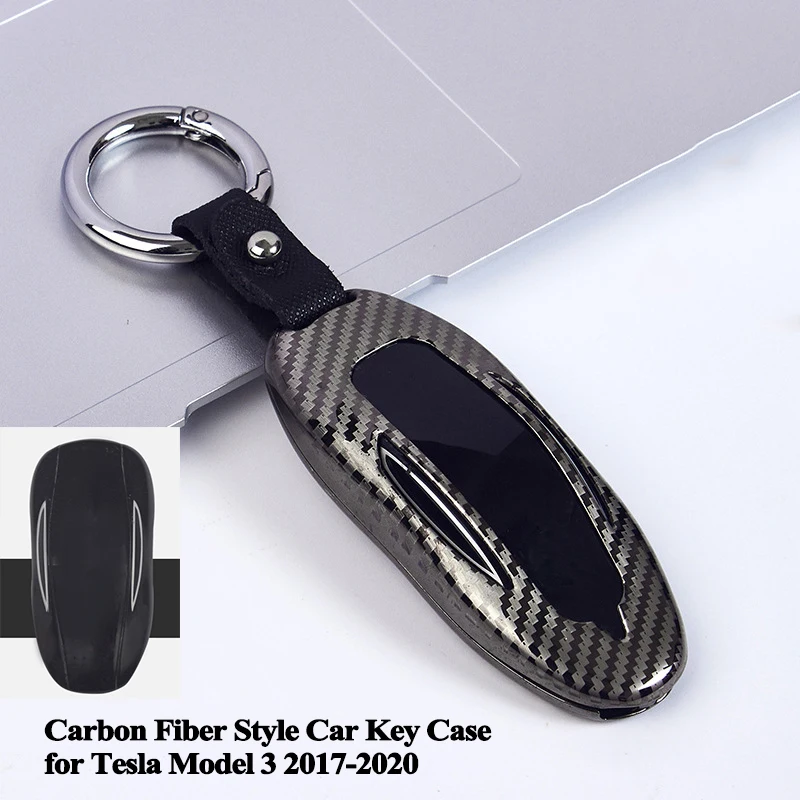 1pc Carbon Fiber Style Car Key Case Cover Zinc Alloy Shell Styling Accessories for Tesla Model 3 2017 2018 2019 2020 2021
1pc Carbon Fiber Style Car Key Case Cover Zinc Alloy Shell Styling Accessories for Tesla Model 3 2017 2018 2019 2020 2021