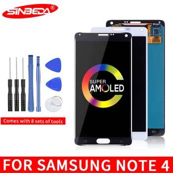 Sinbeda 5.7'' Super AMOLED For SAMSUNG GALAXY Note 4 LCD Display Touch Screen Replacement Digitizer N910F for Note 4 LCD Display
Sinbeda 5.7'' Super AMOLED For SAMSUNG GALAXY Note 4 LCD Display Touch Screen Replacement Digitizer N910F for Note 4 LCD Display