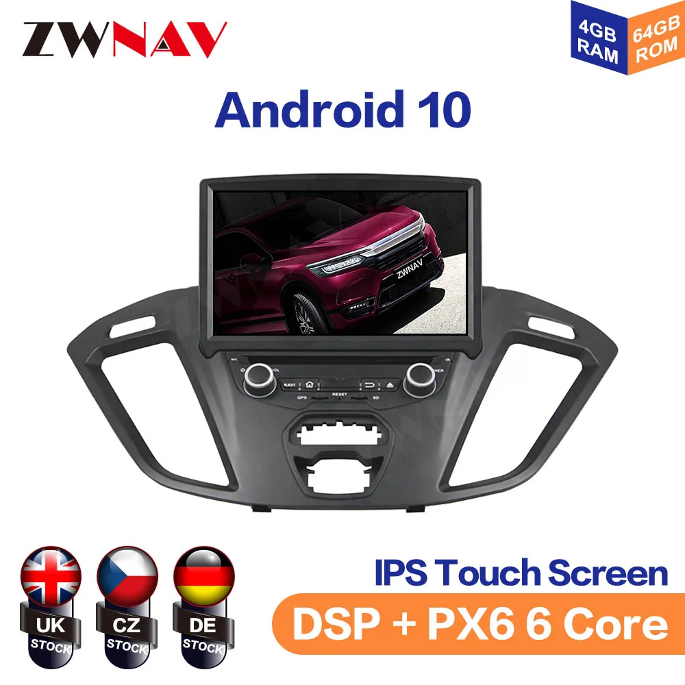 Android 10 IPS Screen For Ford Transit Custom 2016 Car Multimedia Player Navigation Audio Radio Stereo Head Unit Gps 1din
Android 10 IPS Screen For Ford Transit Custom 2016 Car Multimedia Player Navigation Audio Radio Stereo Head Unit Gps 1din