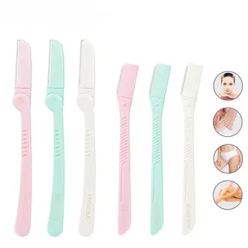 ETEREAUTY 6PCS Portable Eyebrow Razor Folding Eyebrow Trimmer Makeup Tool Kit for Women Girls (Japanese razor blade)
ETEREAUTY 6PCS Portable Eyebrow Razor Folding Eyebrow Trimmer Makeup Tool Kit for Women Girls (Japanese razor blade)