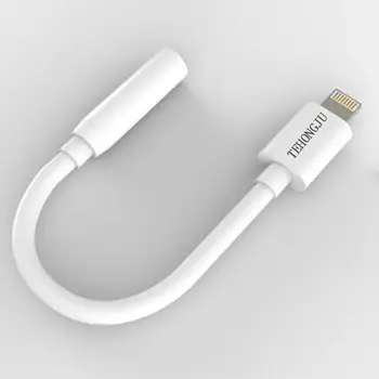 TEHONGJU Mini Portable Audio Converter Adapter for Lightning to 3.5mm Headphone Jack Adapter
TEHONGJU Mini Portable Audio Converter Adapter for Lightning to 3.5mm Headphone Jack Adapter