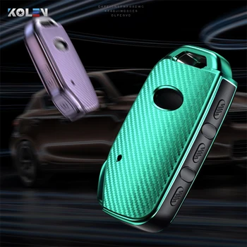 Carbon Fiber Plating TPU Car Remote Key Case Cover For KIA Sportage R Stinger GT Ceed Sorento Cerato Forte 2018 2019 Fob Holder 
Carbon Fiber Plating TPU Car Remote Key Case Cover For KIA Sportage R Stinger GT Ceed Sorento Cerato Forte 2018 2019 Fob Holder