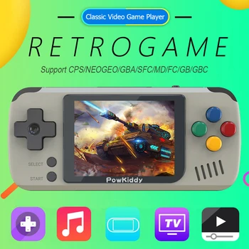 Powkiddy Q70 open system Video Game Console 2.4 inch HD Mini Handheld Game Player Retro Mini Video Consoles with 1000 Games
Powkiddy Q70 open system Video Game Console 2.4 inch HD Mini Handheld Game Player Retro Mini Video Consoles with 1000 Games