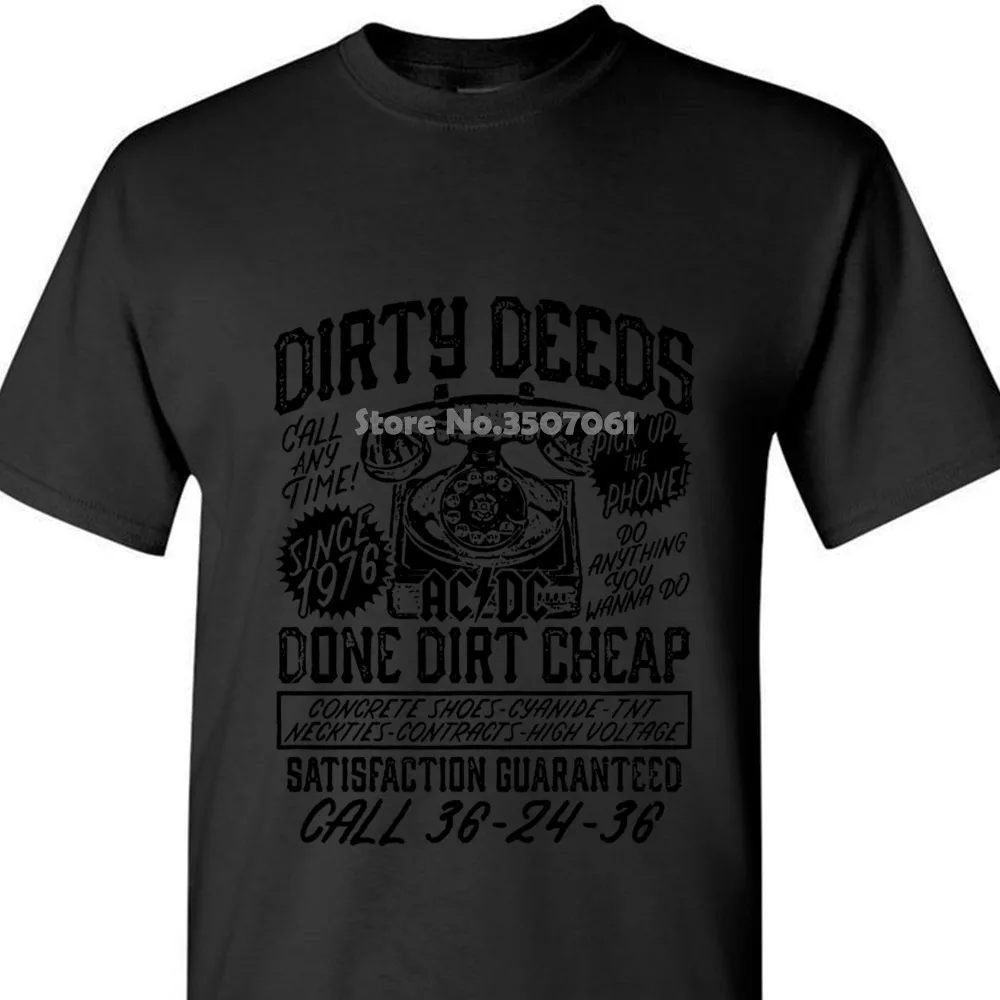 Acdc Mens New T Shirt D4c In Sizes Sm - 5xl Dirty Deeds Graphite Heather Tee Harajuku Funny Men Tee Shirts coat clothes tops
Acdc Mens New T Shirt D4c In Sizes Sm - 5xl Dirty Deeds Graphite Heather Tee Harajuku Funny Men Tee Shirts coat clothes tops