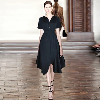Gedivoen Fashion Runway Summer Dress Women Butterfly Sleeve Blouses Style Asymmetrical Dress Solid Elegant Party Female Dresses
Gedivoen Fashion Runway Summer Dress Women Butterfly Sleeve Blouses Style Asymmetrical Dress Solid Elegant Party Female Dresses