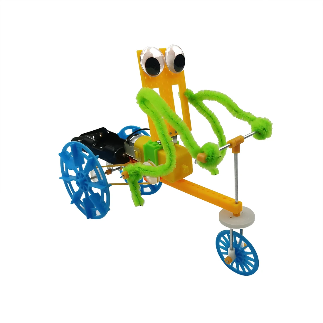 DIY Electric Bicycles Walking Robot Model Kit Making Invention Physical Science Experiment Toy Set Assembled Car Educational Toy
DIY Electric Bicycles Walking Robot Model Kit Making Invention Physical Science Experiment Toy Set Assembled Car Educational Toy