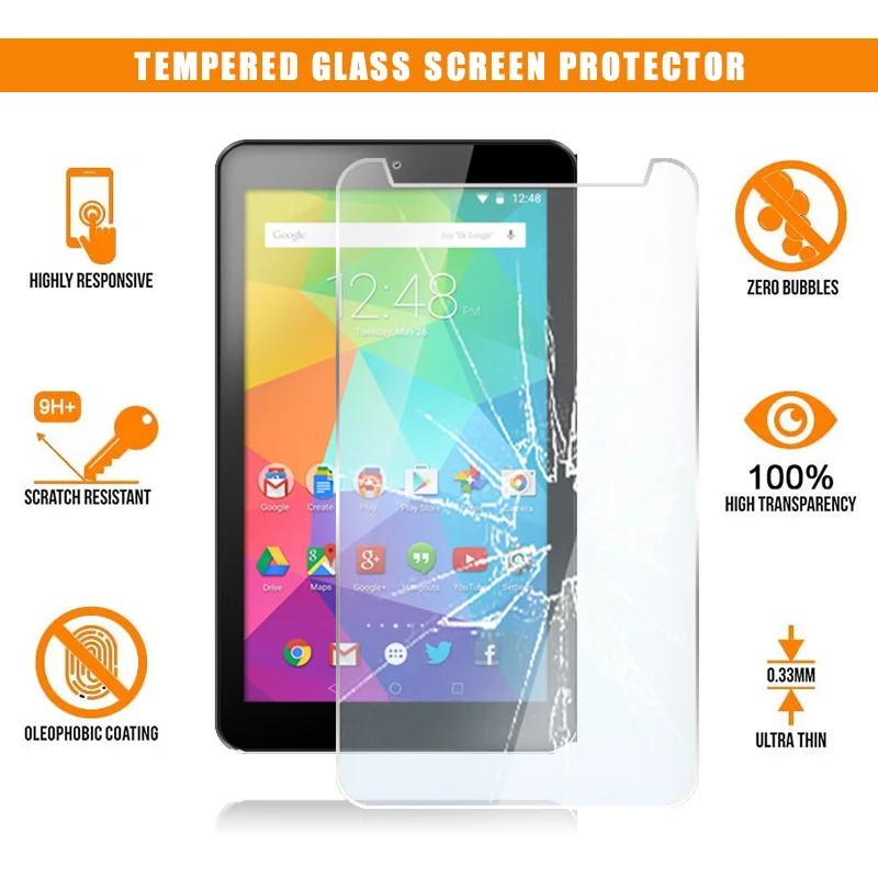Screen Protector for 7" GoTab Lite GT7 Android Tablet Tempered Glass 9H Premium Scratch Resistant Anti-fingerprint Film Cover
Screen Protector for 7" GoTab Lite GT7 Android Tablet Tempered Glass 9H Premium Scratch Resistant Anti-fingerprint Film Cover