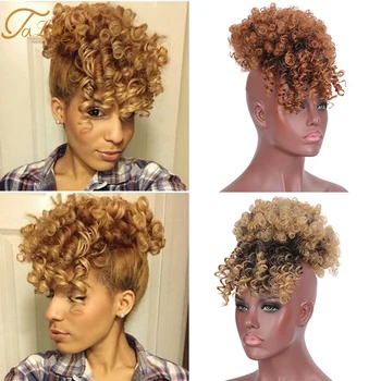 TALANG African Fluffy Artificial Afro Woman Hair Drawstring Puff Bun Puffs Ponytails Bun Wrap Natural Black Hair Extensions
TALANG African Fluffy Artificial Afro Woman Hair Drawstring Puff Bun Puffs Ponytails Bun Wrap Natural Black Hair Extensions