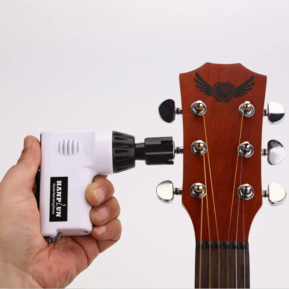 Portable Automatic Guitar Electric Strings Winder with String Cutter for Ukulele Guitarra Repair Parts & Accessories
Portable Automatic Guitar Electric Strings Winder with String Cutter for Ukulele Guitarra Repair Parts & Accessories