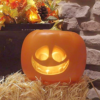 Pre-Sale Halloween Flash Talking Animated LED Pumpkin Projection Lamp For Halloween Home Party Pumpkin Lantern Home Decor Props
Pre-Sale Halloween Flash Talking Animated LED Pumpkin Projection Lamp For Halloween Home Party Pumpkin Lantern Home Decor Props