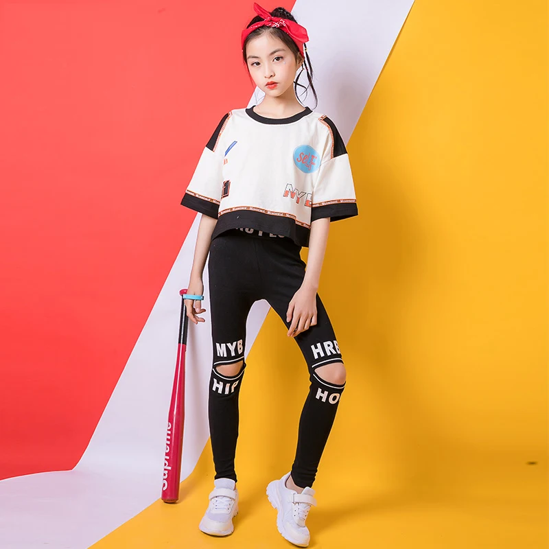 2019 Girls Clothes Hiphop Dance Costume Kids Black Fitness Pant 2pcs Suit Kids Ropa Hip Hop Clothes Stage Street Wear BL2017
2019 Girls Clothes Hiphop Dance Costume Kids Black Fitness Pant 2pcs Suit Kids Ropa Hip Hop Clothes Stage Street Wear BL2017
