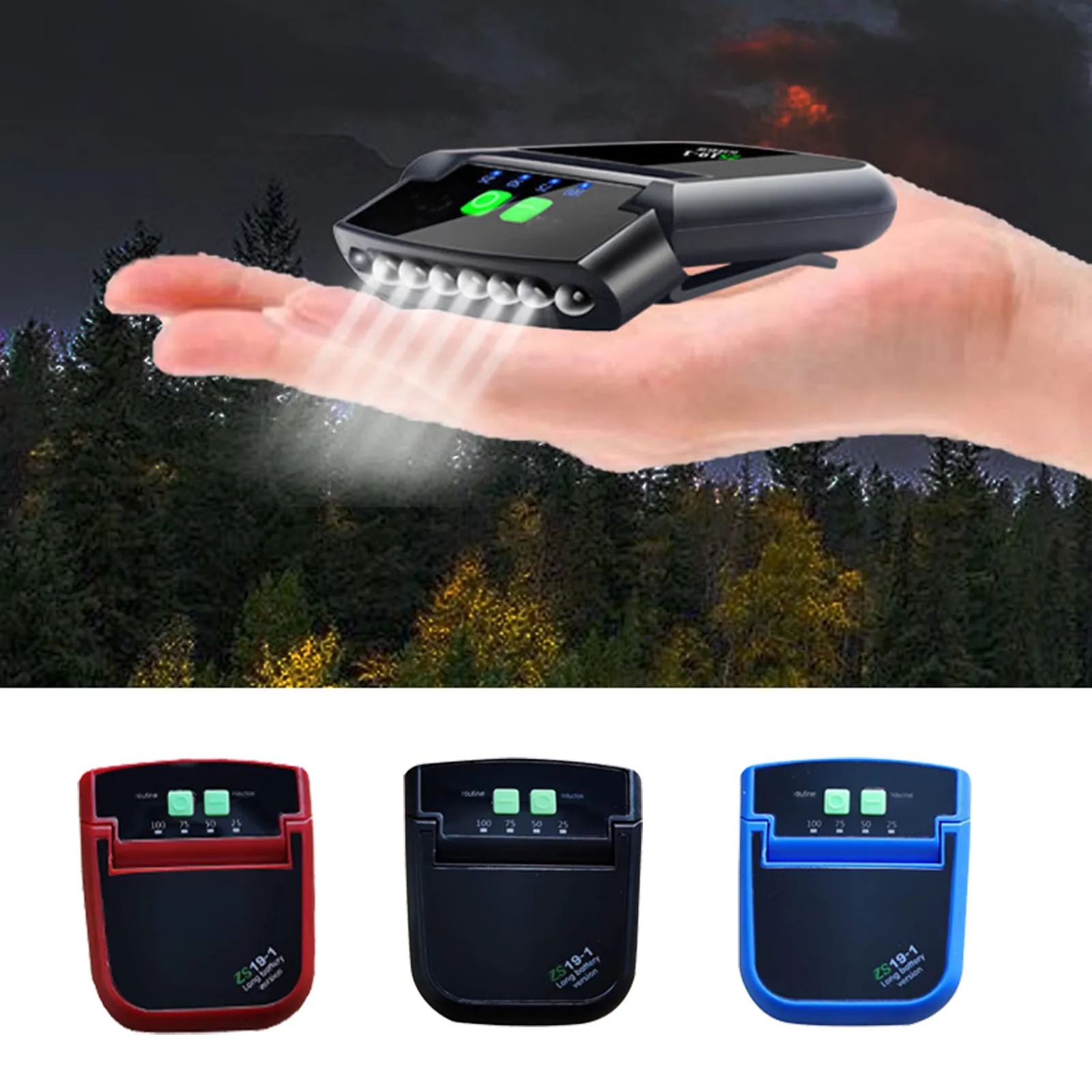 Gesture Sensor LED Headlamp Head Flashlight Head Light Torch Fishing Night Ride Camping
Gesture Sensor LED Headlamp Head Flashlight Head Light Torch Fishing Night Ride Camping