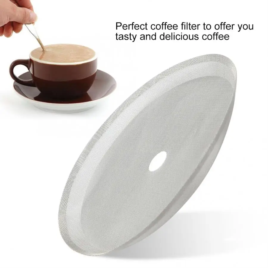 Reusable Stainless Steel Coffee Filter Filtering Mesh for French Press Coffee Practical Cafe Coffee Filter
Reusable Stainless Steel Coffee Filter Filtering Mesh for French Press Coffee Practical Cafe Coffee Filter
