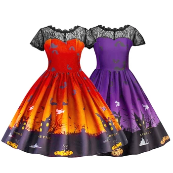 Halloween Girls Lace Dress Children Costume Kids Vampire Witch Costume Girls Cosplay Carnival Party Princess Fancy Dress Fantasi 
Halloween Girls Lace Dress Children Costume Kids Vampire Witch Costume Girls Cosplay Carnival Party Princess Fancy Dress Fantasi