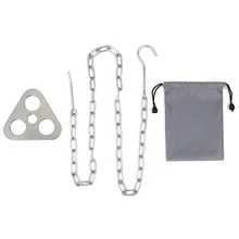 Camping Tripod Board Stainless Steel Campfire Support Plate with Adjustable Chain for Hanging Cookware Accessories for Outdoor
Camping Tripod Board Stainless Steel Campfire Support Plate with Adjustable Chain for Hanging Cookware Accessories for Outdoor