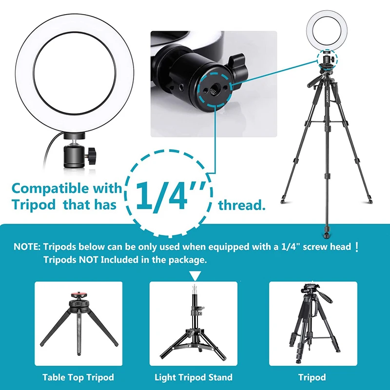 Fill Light Multi-Functional Anchor Live Broadcast LED Ring-Shape Dimmable Beauty Selfie Fill Light Lamp 16CM
Fill Light Multi-Functional Anchor Live Broadcast LED Ring-Shape Dimmable Beauty Selfie Fill Light Lamp 16CM