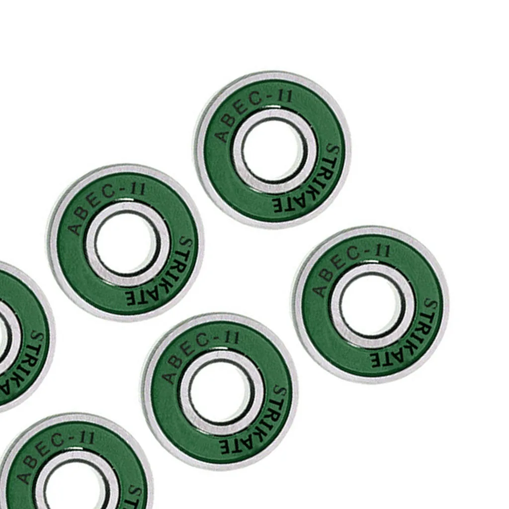 8 Pcs ABEC-11 Roller Skate Bearings 608RS Quality Bearing Skateboard Longboard Ball Bearings Waterproof Durable Scooter Bearings 8 Pcs ABEC-11 Roller Skate Bearings 608RS Quality Bearing Skateboard Longboard Ball Bearings Waterproof Durable Scooter Bearings