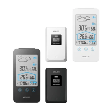 2019 Hot! Digital Weather Station Displays Hygrometer Thermometer Moon Phase Forecast Indoor Outdoor Sensor
2019 Hot! Digital Weather Station Displays Hygrometer Thermometer Moon Phase Forecast Indoor Outdoor Sensor