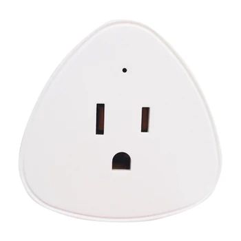 Smart Plug Mini WiFi Smart Socket Remote Control From Anywhere Smart Timing Socket 16A with Power Statistics US Plug
Smart Plug Mini WiFi Smart Socket Remote Control From Anywhere Smart Timing Socket 16A with Power Statistics US Plug