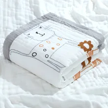 Receiving Blanket Baby Cotton Bath Towel Gauze Lovely Print Cartoon Children Wrap Covered Playmats Stroller Sheet Bedding AB19
Receiving Blanket Baby Cotton Bath Towel Gauze Lovely Print Cartoon Children Wrap Covered Playmats Stroller Sheet Bedding AB19