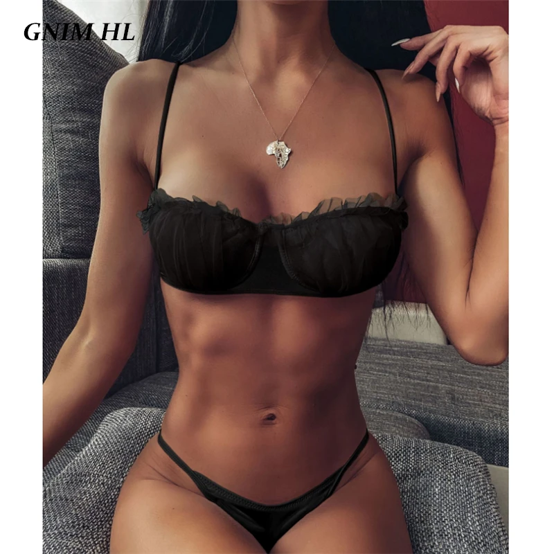 Sexy Backless Brazilian Bikini Swimwear Women Push Up 2020 Mesh Swimsuit Female Two Piece Summer Solid Bather Suit Women Biquini
Sexy Backless Brazilian Bikini Swimwear Women Push Up 2020 Mesh Swimsuit Female Two Piece Summer Solid Bather Suit Women Biquini