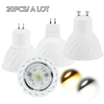 20x Dimmable LED Spotlights 7W GU10 GU5.3 MR16 COB Spot Light Bulbs Lamps 220V 230V 240V Aluminum High Quality Bright Ampoule 
20x Dimmable LED Spotlights 7W GU10 GU5.3 MR16 COB Spot Light Bulbs Lamps 220V 230V 240V Aluminum High Quality Bright Ampoule