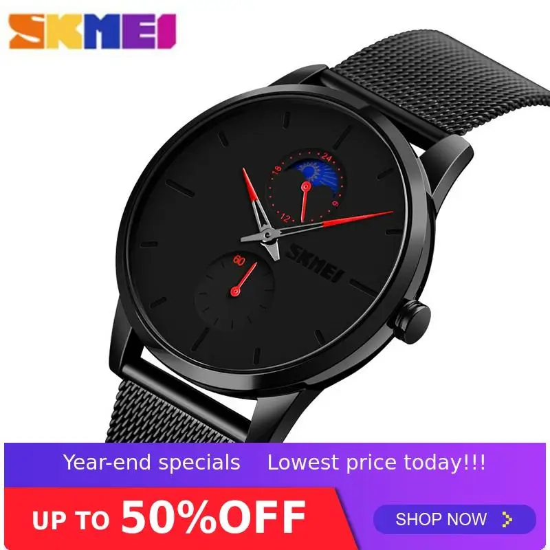 SKMEI Simple Man Business Watches Fashion Men Quartz Watch 3Bar Waterproof Male Wristwatch Relogio Masculino Clock 9208
SKMEI Simple Man Business Watches Fashion Men Quartz Watch 3Bar Waterproof Male Wristwatch Relogio Masculino Clock 9208