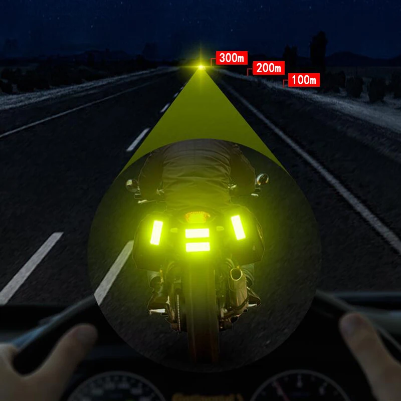 10 pieces/Set Stickers Safety Mark Car Reflective Strip Anti-collision Warning Tape Car-Styling
10 pieces/Set Stickers Safety Mark Car Reflective Strip Anti-collision Warning Tape Car-Styling