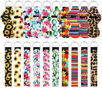 10pc Chapstick Holder Keychains Portable Lipstick Holder with 10pc Neoprene Wristlet Keychain Lanyards
10pc Chapstick Holder Keychains Portable Lipstick Holder with 10pc Neoprene Wristlet Keychain Lanyards