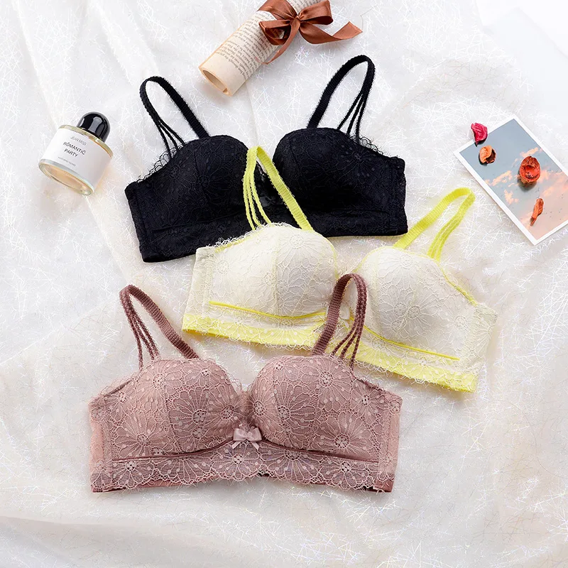 Wasteheart Women Pink Lace Bras Bralette Cotton Panties Push Up Padded Bra Sets Sexy Lingerie Wireless Underwear Lingerie
Wasteheart Women Pink Lace Bras Bralette Cotton Panties Push Up Padded Bra Sets Sexy Lingerie Wireless Underwear Lingerie