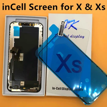 inCell Touch Screen For iphone X XS With 3D Touch Digitizer Assembly No Dead Pixel 100% Tested LCD Screen Replacement Display
inCell Touch Screen For iphone X XS With 3D Touch Digitizer Assembly No Dead Pixel 100% Tested LCD Screen Replacement Display