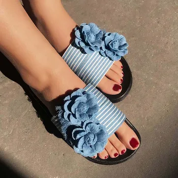 2020 Summer Shoes Women Sandals denim Holiday Beach Sandals Fashion Women Soft Flowers Comfortable Leisure Ladies Summer Shoes
2020 Summer Shoes Women Sandals denim Holiday Beach Sandals Fashion Women Soft Flowers Comfortable Leisure Ladies Summer Shoes