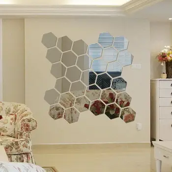 Wall Art Mirror Sticker Hexagon Decal 12PCS Bedroom Home Removable Safety Mirrored DIY Living Room Decor Geometry
Wall Art Mirror Sticker Hexagon Decal 12PCS Bedroom Home Removable Safety Mirrored DIY Living Room Decor Geometry