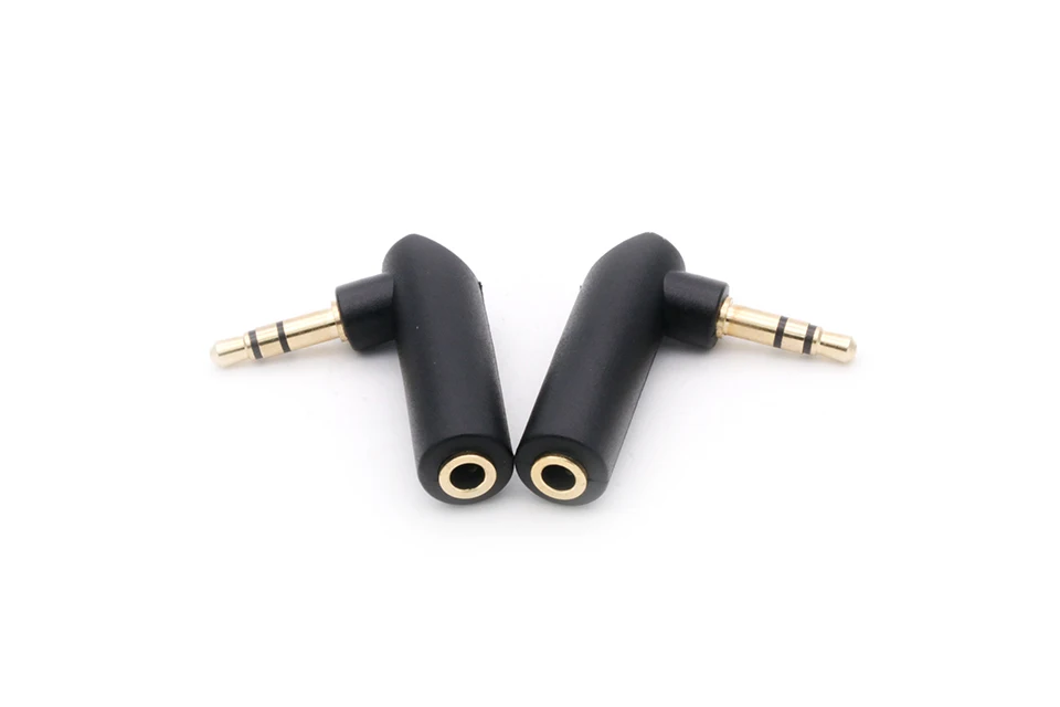 1pc Gold-plated Connector 2.5/3.5 jack Right Angle Female to 3.5mm 2/3Pole Male Audio Stereo Plug L Shape Jack Adapter Connector 1pc Gold-plated Connector 2.5/3.5 jack Right Angle Female to 3.5mm 2/3Pole Male Audio Stereo Plug L Shape Jack Adapter Connector